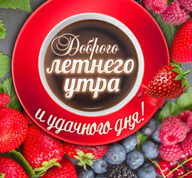 С добрым летним утром