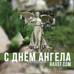 Angel Day: Andrey, Anton, Vasily, Efim, Illarion, Innokenty, Kirill, Kuzma, Pavel, Savva, Sergey, Yakov. Postcard. Picture.