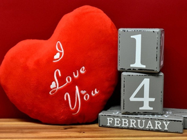 С днем святого Валентина, с 14 февраля (открытка, картинка, поздравление)